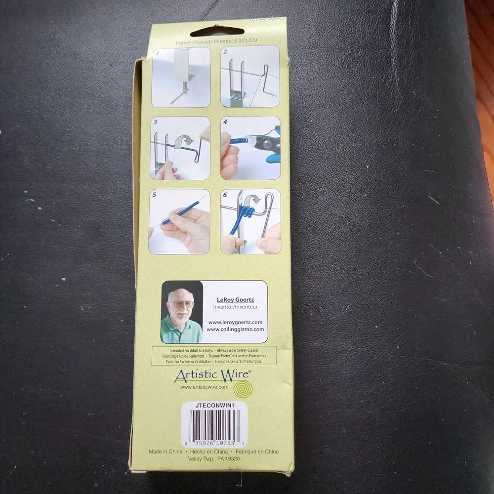 Artistic Wire Coiling Gizmo Deluxe Econo Wire Winder Crafting Tool‎